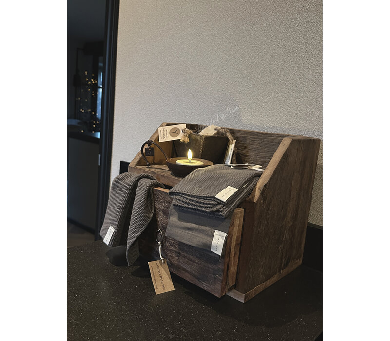 SILT set theedoek / handdoek Grey