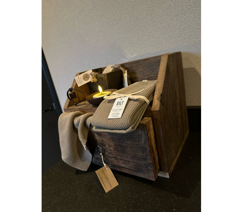 SILT set theedoek / handdoek Beige