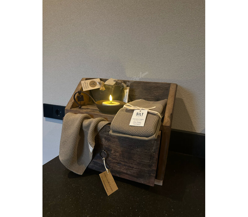 SILT set theedoek / handdoek Beige