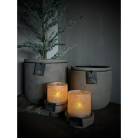 Still ronde pot Leem 28x28cm