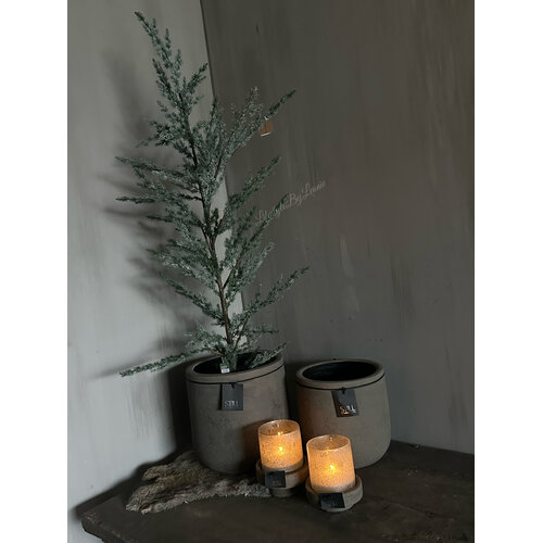 Still ronde pot Leem 28x28cm 