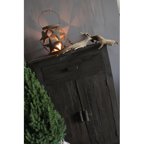 Roestig windlicht Star ball 27 cm 