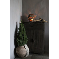 Roestig windlicht Star ball 27 cm