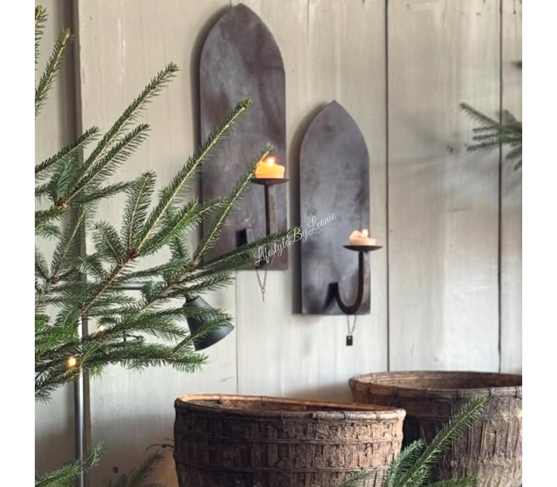 Aura Peeperkorn Marrakech wandkandelaar medium