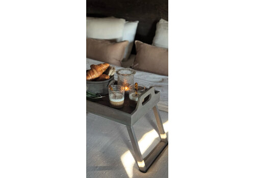 Aura Peeperkorn Aura Peeperkorn windlicht / drinkglas bubbels 9,5cm