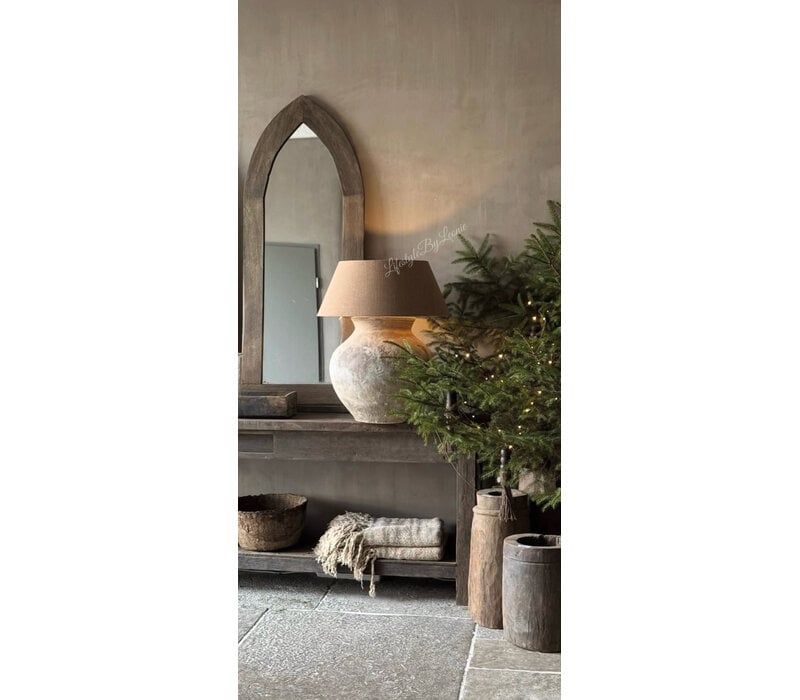 Aura Peeperkorn lampenkap half hoog Chestnut 50 cm