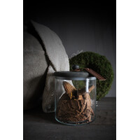 Aura Peeperkorn glazen voorraadpot 16 x 15 cm