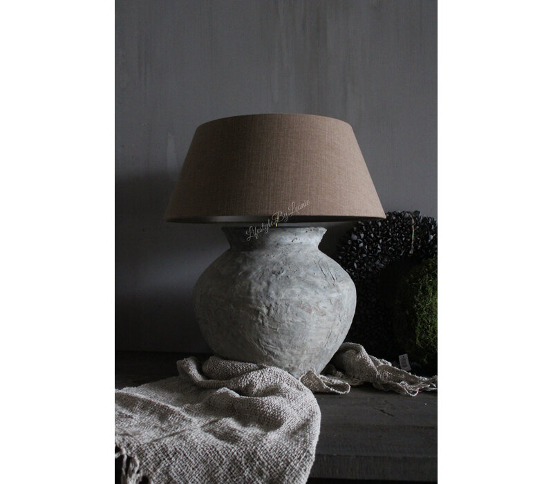 Aura Peeperkorn lampenkap half hoog Chestnut 50 cm