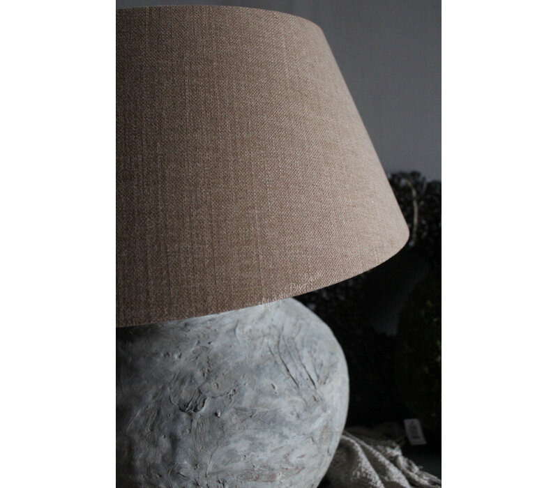 Aura Peeperkorn lampenkap half hoog Chestnut 50 cm