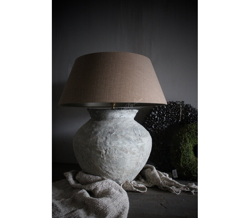 Aura Peeperkorn lampenkap half hoog Chestnut 50 cm