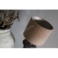 Aura Peeperkorn cilinder lampenkap Chestnut 15 x 12 cm