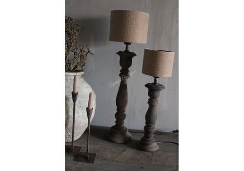 Aura Peeperkorn Aura Peeperkorn cilinder lampenkap Chestnut 20 x 15 cm