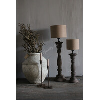 Aura Peeperkorn cilinder lampenkap Chestnut 20 x 15 cm