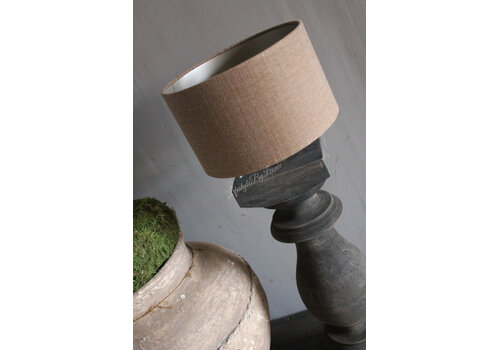 Aura Peeperkorn Aura Peeperkorn cilinder lampenkap Chestnut 25 x 15 cm