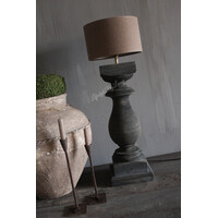 Aura Peeperkorn cilinder kap Chestnut 25x15cm