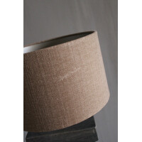 Aura Peeperkorn cilinder lampenkap Chestnut 25 x 15 cm