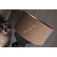 Aura Peeperkorn cilinder kap Chestnut 30x15cm