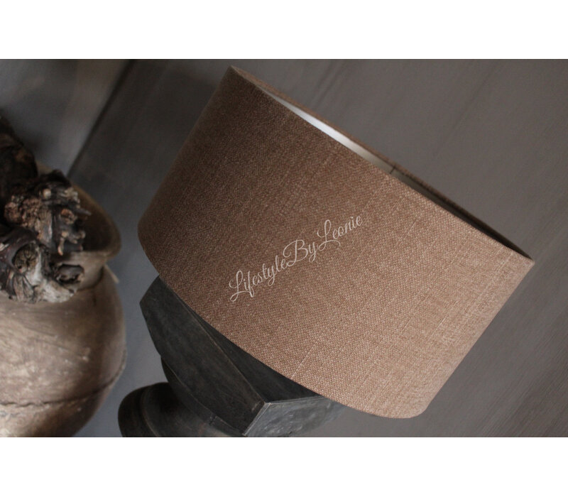 Aura Peeperkorn cilinder kap Chestnut 30x15cm