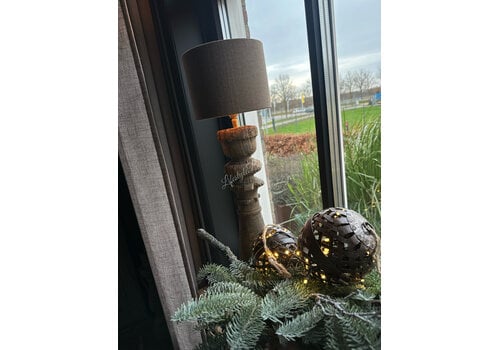 Aura Peeperkorn Aura Peeperkorn cilinder kap Chestnut 15x12cm