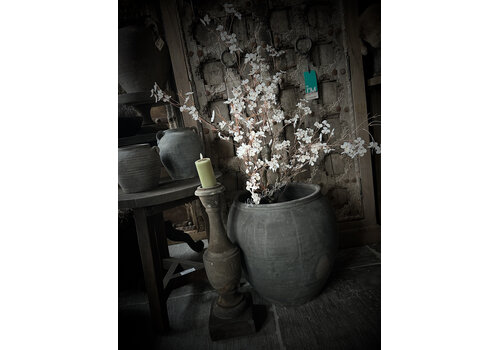 Kunstplant Pyrus wit in pot 110 cm