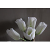 Kunst boeketje tulpen White 35cm