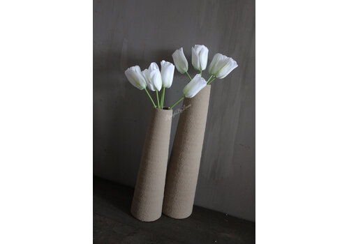 Kunstboeketje Tulpen white 35 cm