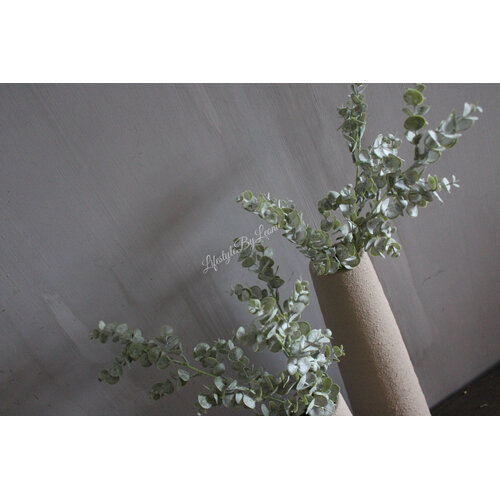 Kunst bundel / bos Eucalyptus Parvifolia groen 64 cm 