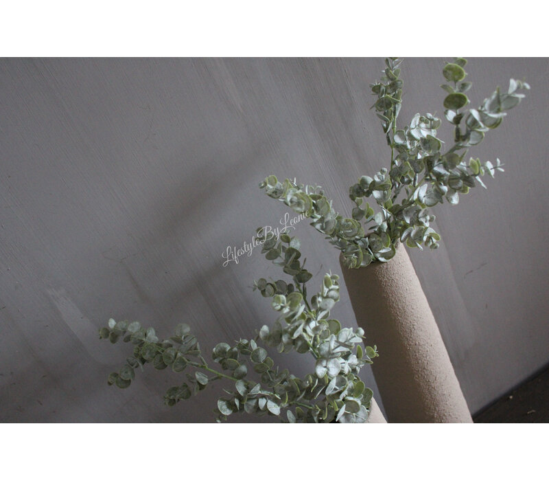 Kunst bundel / bos Eucalyptus Parvifolia groen 64 cm