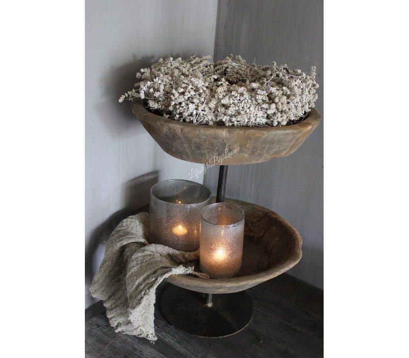 Krans gedroogde Bonsai en wilde Lavendel 35 cm