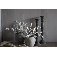 Houten baluster kandelaar Haruka island 53 x 15 cm