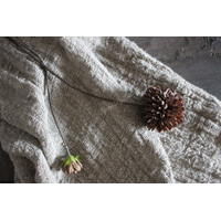 Namaak PomPom tak chocolate brown 66 cm