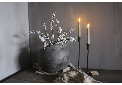 Kunsttak Gipskruid soft white 57 cm