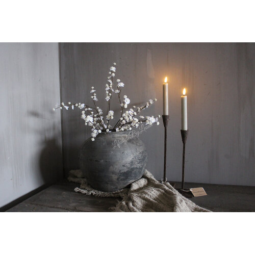 Kunsttak Gipskruid soft white 57 cm 