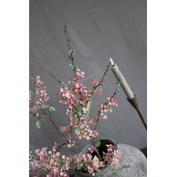 Kunst bloesem tak dark pink 80 cm