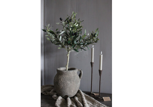 Zijden olijfboom 65 cm