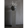 Hoge vierkante zuil grey/brown 81x20cm