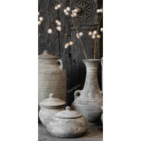 Mooie stenen tabakspot Old barn 18 x 12 cm