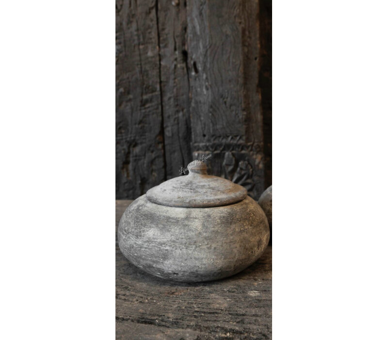 Mooie stenen tabakspot Old barn 18 x 12 cm