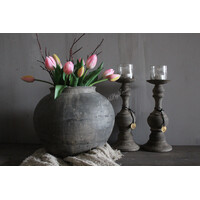 Baluster kandelaar Old barn 28cm