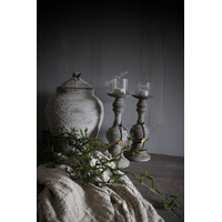 Baluster kandelaar Old barn 28cm