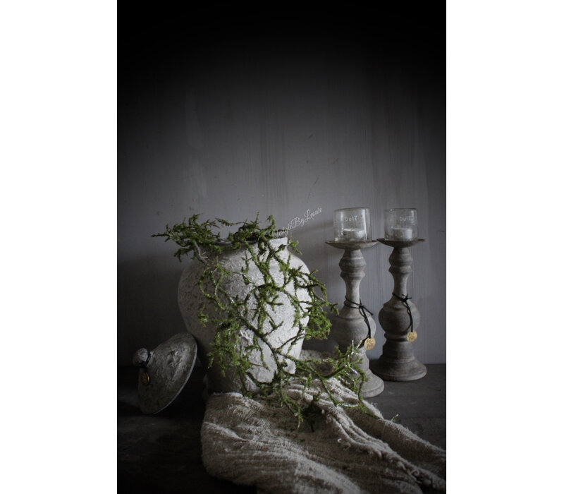 Baluster kandelaar Old barn 28cm