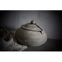 Mooie stenen tabakspot Old barn 18 x 12 cm