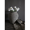 Kunstboeketje bol Tulpen white 50 cm