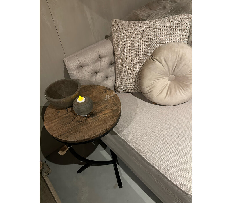 Bijzettafel voor bank Napels capital 63x40cm