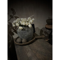 Kunstboeketje bol Tulpen white 50 cm