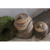 Authentieke nepalese pot met deksel