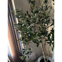 Kunst olijfboom van zijde 180cm