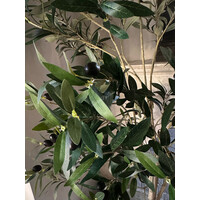 Kunst olijfboom van zijde 180 cm