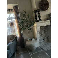 Kunst olijfboom van zijde 180 cm