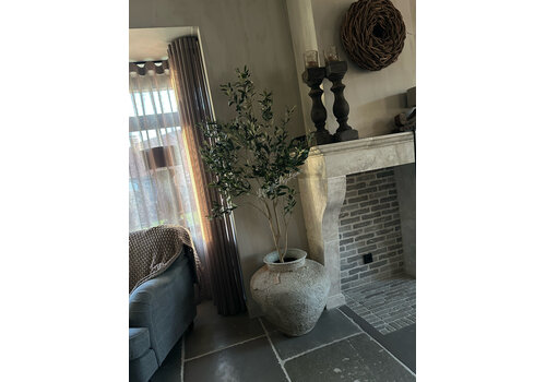 Kunst olijfboom van zijde 180 cm